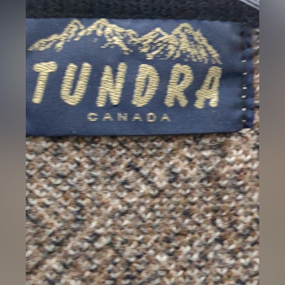 🛑 1 hour sale. Tundra Canada, Button-Up Knit Sweater, Nature Pattern - Size S - Picture 7 of 9